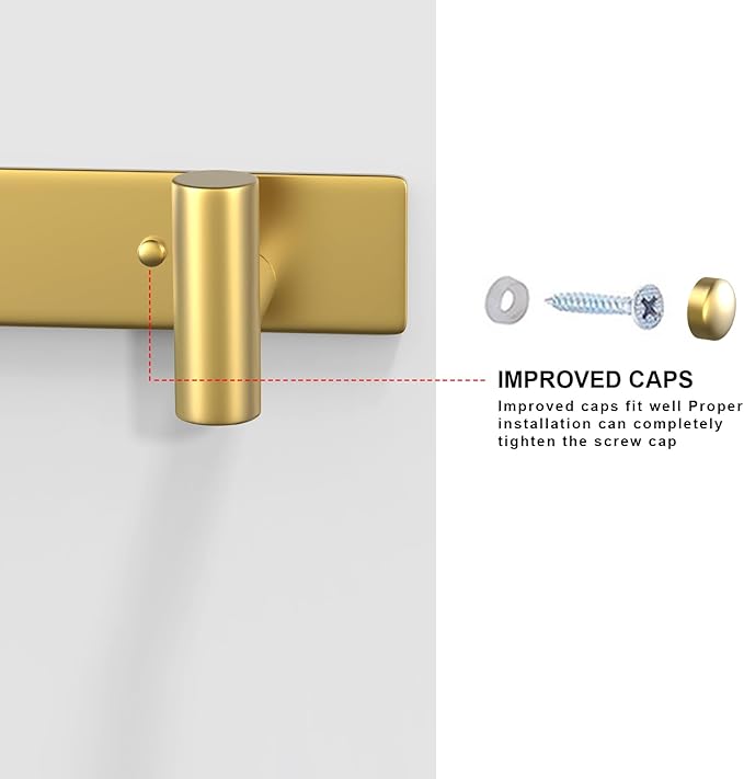 VAEHOLD Hat and Coat Wall Mount Rack - Image 6