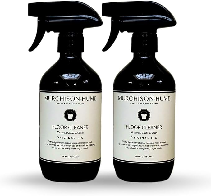 Murchison-Hume Natural Floor Cleaner Spray – Pet-Friendly, Plant-Based Formula by Murchison-Hume