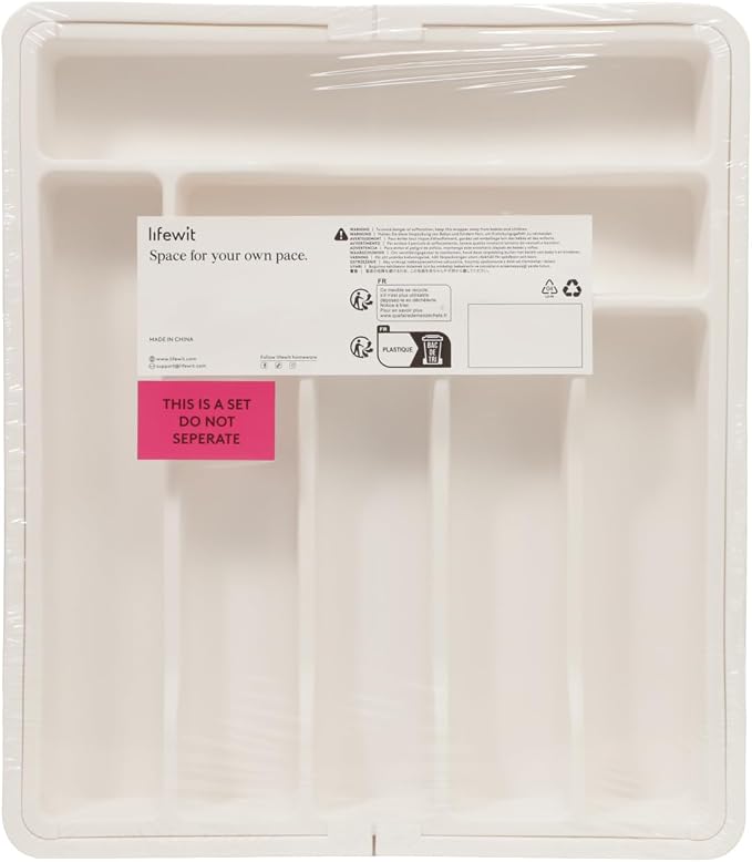 Lifewit Silverware Drawer Organizer, Expandable Utensil Organizer - Image 9