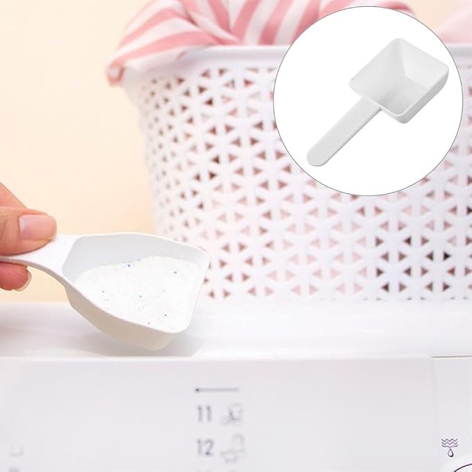 VOSAREA 30pcs Plastic Measuring Spoons Laundry Powder Small Scoops - Image 3