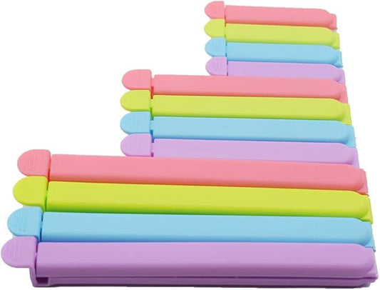 Tmflove 12 PCS Sealing Clips for Food and Snack Bag by Unknown