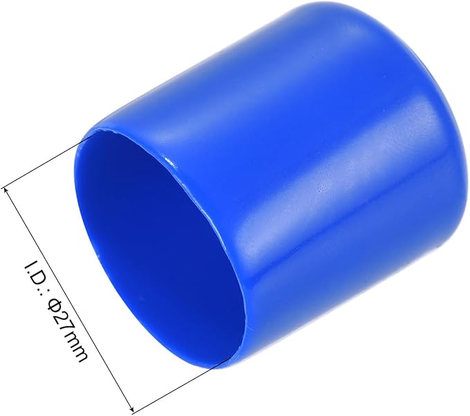 uxcell 20pcs Rubber End Caps 27mm ID Vinyl Round Tube Bolt Cap Cover Screw - Image 3
