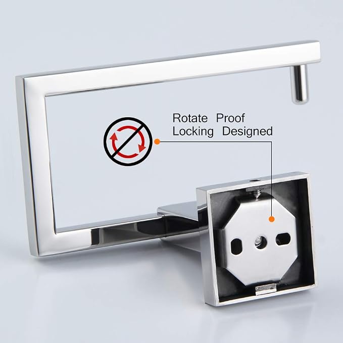 Bathroom Toilet Paper Holder SUS304 Stainless Steel Kitchen Washroom Tissue - Image 5