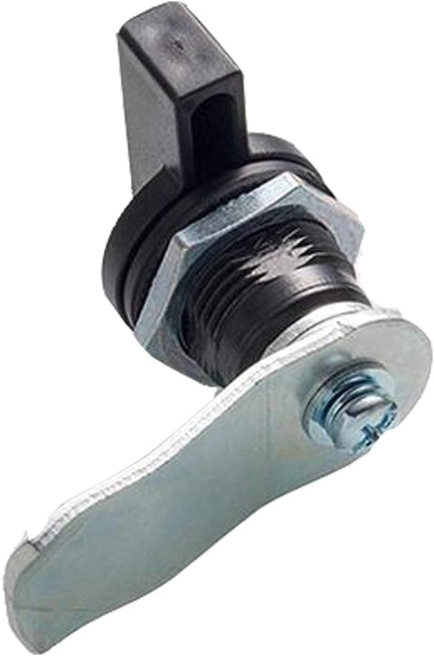 WJSKDQ 2PCS Thumb Operated Offset Thumb Cam Lock Black Cam Lock - Image 6