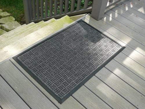 Kempf Water Retainer Entrance Mat, Indoor Outdoor Rubber Rug, Moisture Trapping - Image 8