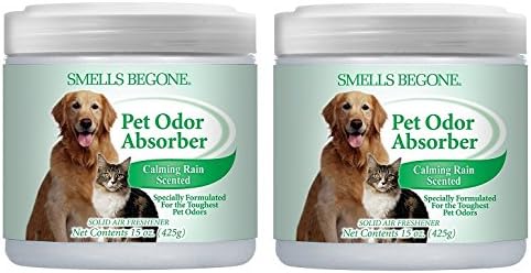 SMELLS BEGONE Air Freshener Odor Absorber Gel - 15 oz by SMELLSBEGONE
