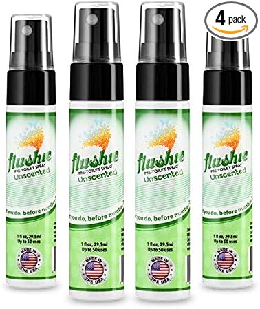Flushie Pre-Toilet Spray for Poop Travel Size Toiletries Bathroom Spray for by FlushiePre-ToiletSpray