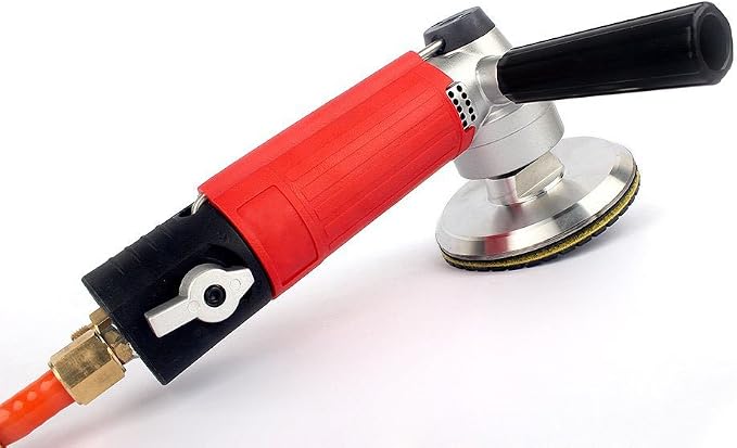 Air Wet Polisher/ Sander 4-Inch Versatile Wet Stone Grinder 4500 Rpm Pneumatic - Image 2