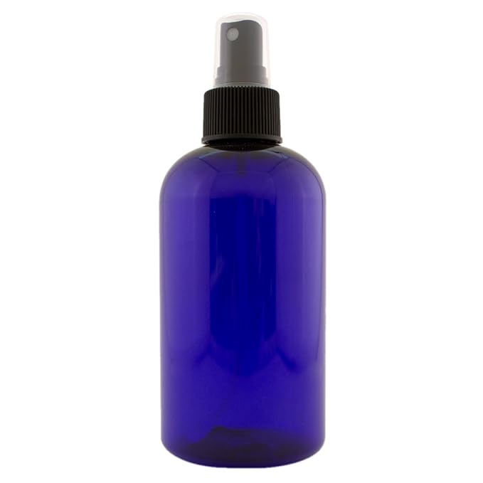 8 fl oz Cobalt Blue Plastic Bottle by Greenals