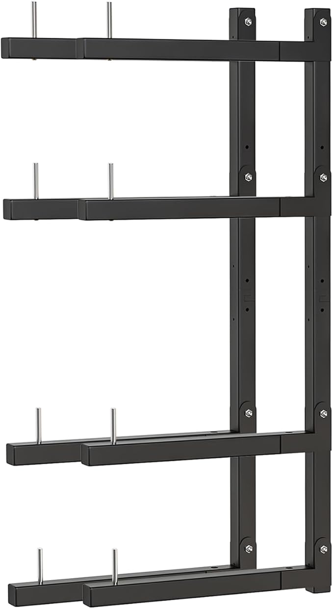 Lumber Storage Rack, Upgrade Cantilever Folding Lumber Rack Wall Mount by Olgsibb