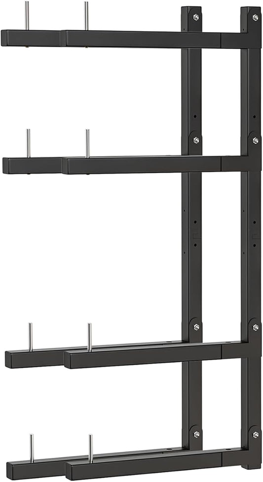 Lumber Storage Rack, Upgrade Cantilever Folding Lumber Rack Wall Mount by Olgsibb