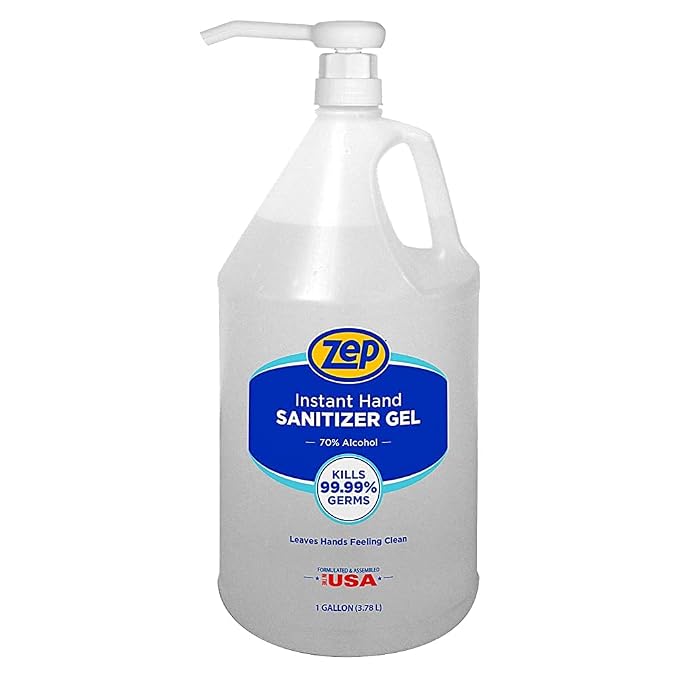 Zep Instant Hand Sanitizer Gel 70% Alcohol - Image 2