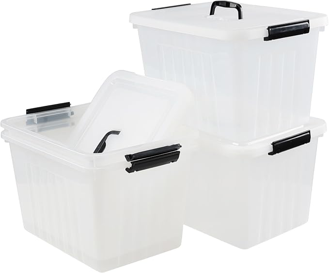 Asking 18 L Clear Plastic Storage Box - Image 7