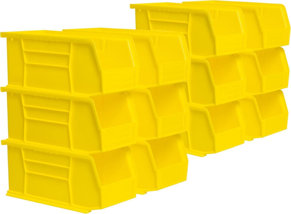 Akro-Mils 30230 AkroBins Plastic Storage Bins, Space-Saving Stackable Bins