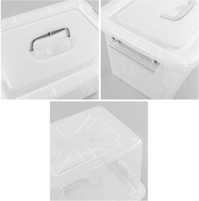 10 L Clear Plastic Storage Box - Image 3