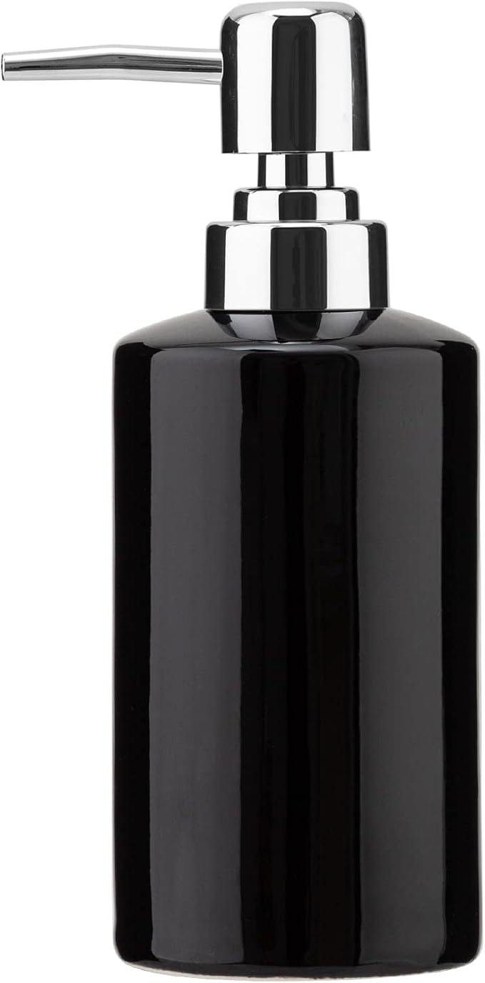 FE Soap Dispenser, 300ml/10oz Ceramic Liquid Soap Pump Dispenser, Refillable by IntoYourHouseOntoYourTable