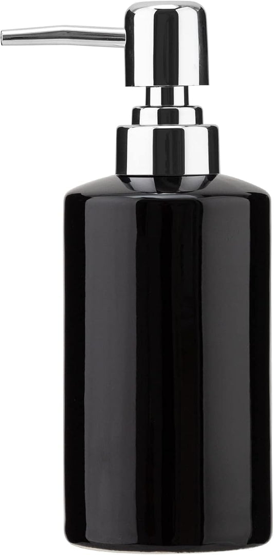 FE Soap Dispenser, 300ml/10oz Ceramic Liquid Soap Pump Dispenser, Refillable by IntoYourHouseOntoYourTable