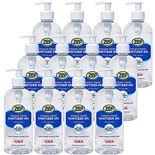 Zep Instant Hand Sanitizer Gel 70% Alcohol 500Ml Case of 12 - Image 6