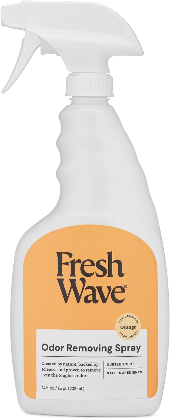 Fresh Wave Orange Scent Odor Eliminator Spray & Air Freshener, 24 fl oz. | Odor by FreshWave