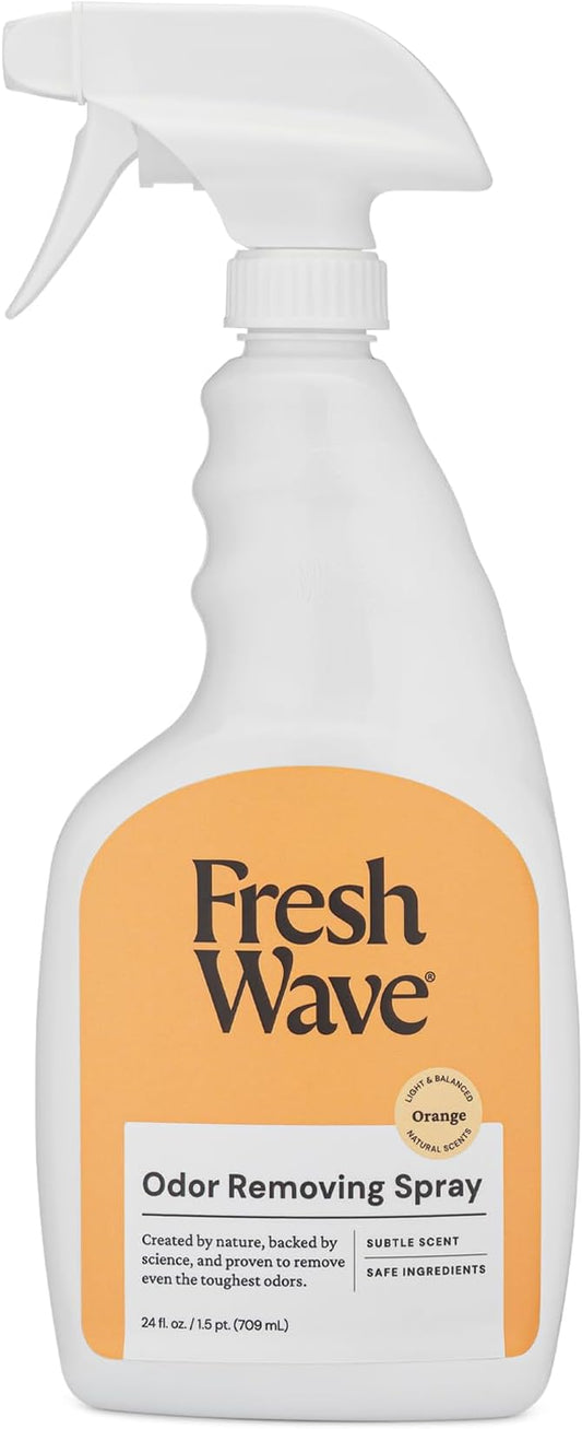 Fresh Wave Orange Scent Odor Eliminator Spray & Air Freshener, 24 fl oz. | Odor by FreshWave