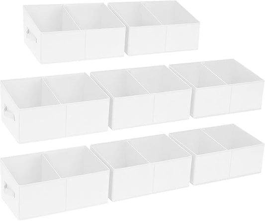 DIMJ Large Closet Shelf Organizer Bins 8 Packs by DiMJ