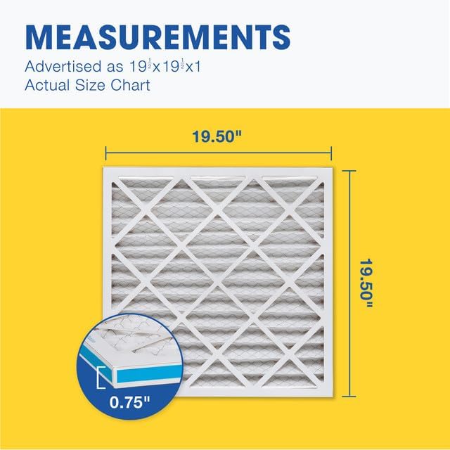 Aerostar Air Filters 19 1/2 x 19 1/2 x 1 MERV 11, Healthier Air - Image 2