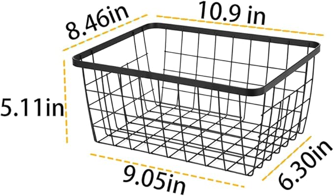 Kitchen Metal Wire Baskets - Image 2