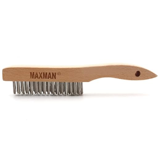 MAXMAN Wire Brush, Heavy Duty Stainless Steel Wire Brushes - Image 4