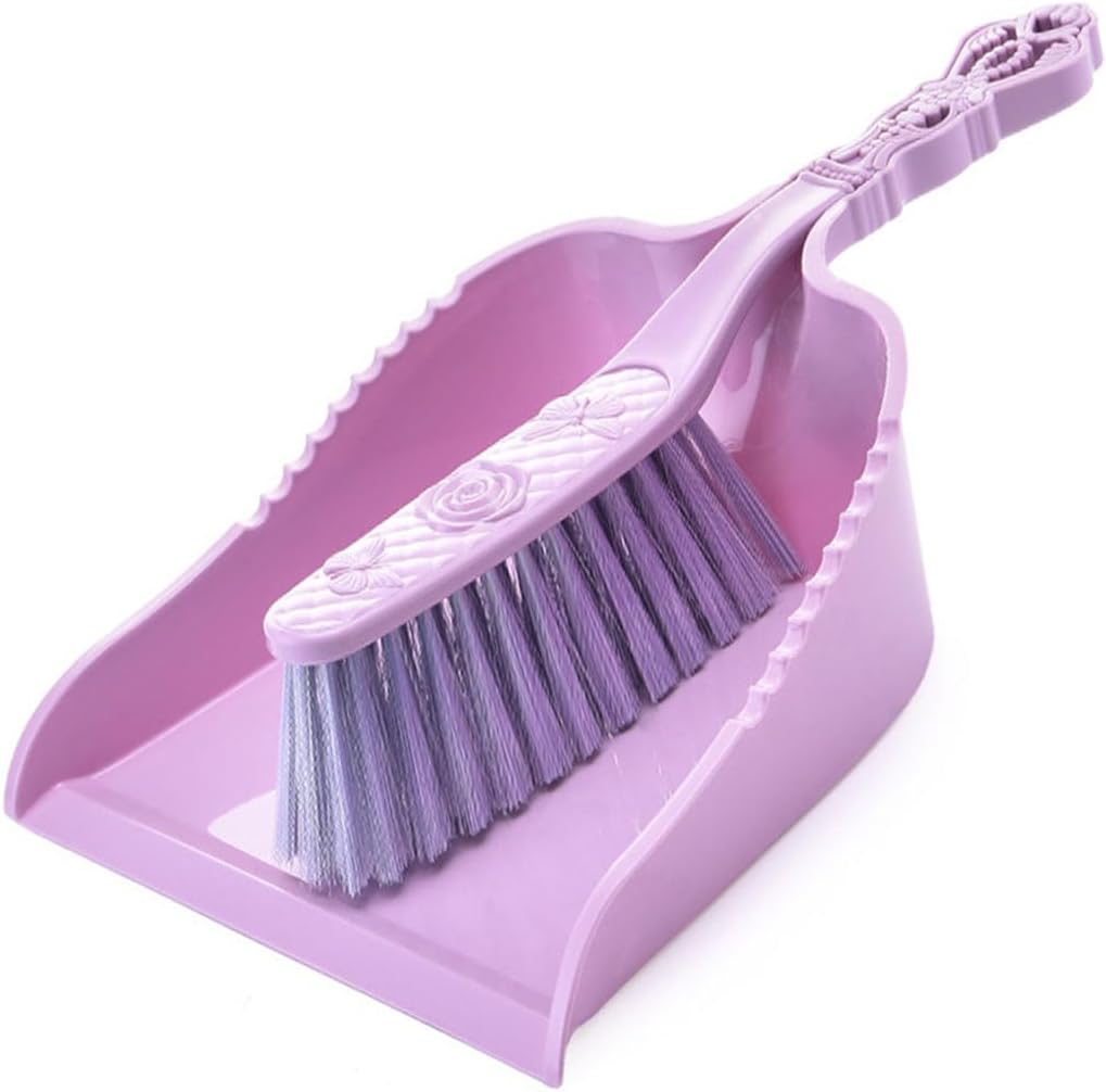 Household Tool Small Sweeper and Dustpan Set for Tables Bed Quick Cleanup Desktop Use Essential Desktop Dustpan Broom Set