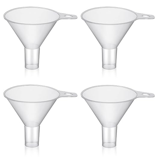 Mini Plastic Funnel for Filling Bottles, Small funnels for Filling Small by Unknown