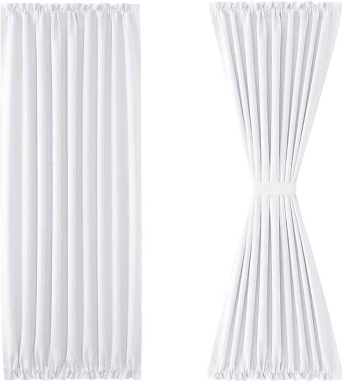 DWCN French Door Curtains – Rod Pocket Thermal Curtain - Image 7