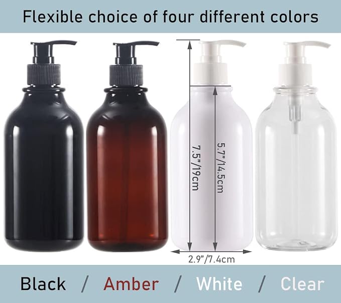 3 Pack of Shampoo and Conditioner Bottles - Image 6
