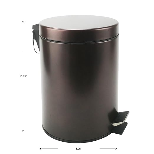 Stainless Steel Small Trash Can - Image 6