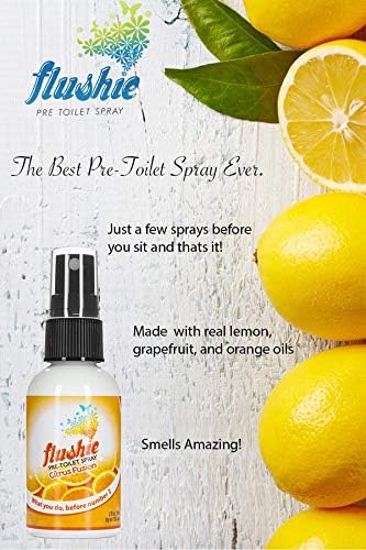 Flushie Pre-Toilet Spray for Poop Travel Size Toiletries Bathroom Spray for - Image 4