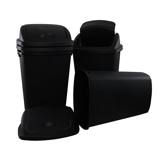 13 Gallon 4-Pack Garbage Cans - Image 7