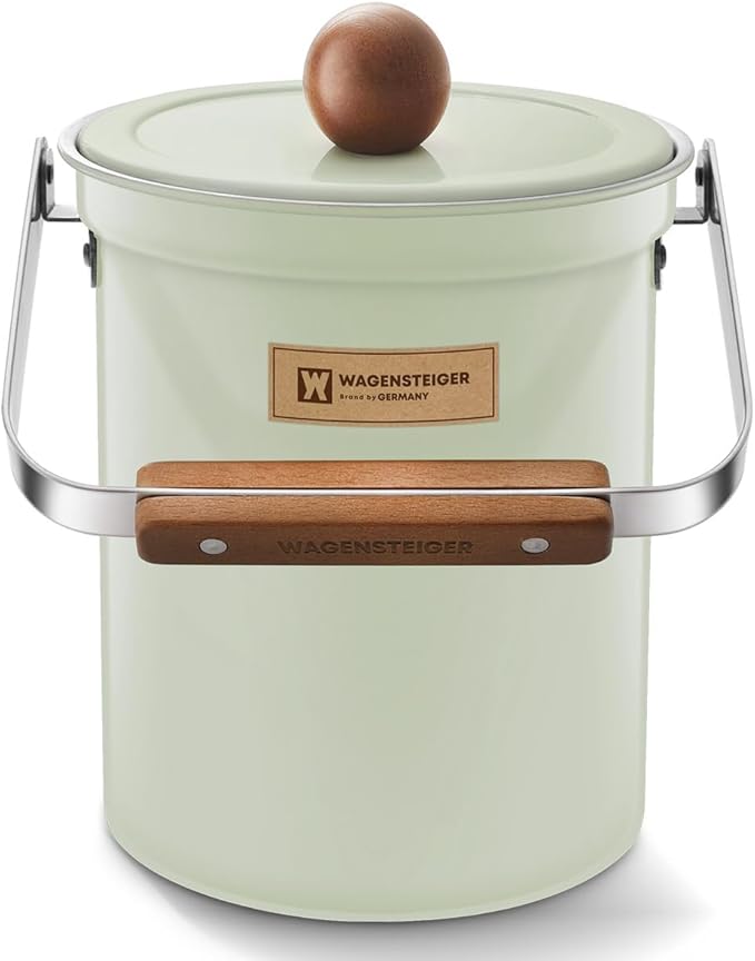 Kitchen Countertop Compost Bin 101Ounces / 3Liter by Wagensteiger