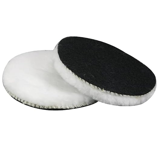 5 inches Wool Buffing Pads polishing Soft Sheepskin by Swagwert