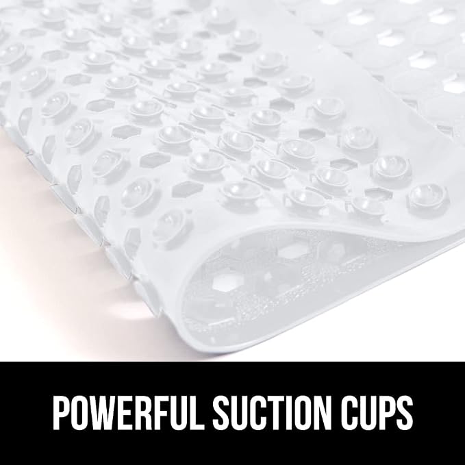 GORILLA GRIP Patented Square Shower Stall Mat, Small Bathtub Floor Mats - Image 3