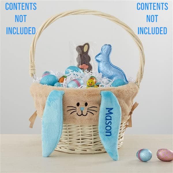 Personalization Universe Classic Easter Basket,Tan/Natural