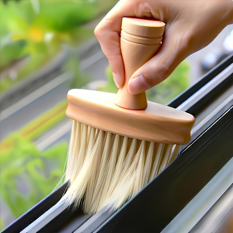 A Versatile Manual Dusting Brush Suitable for Living Rooms, Bedrooms, Car Interiors, and Windowsills - a Plastic Household Cleaning Tool that Requires No Electricity