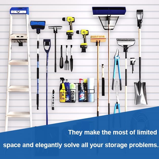 NeatiEase 20 PCS Slatwall Accessories Kit - Image 6