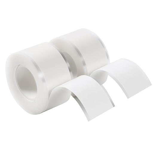 Self Fusing Silicone Tape 2 Rolls 1 in x 10' White Waterproof Rescue Tape by Unknown