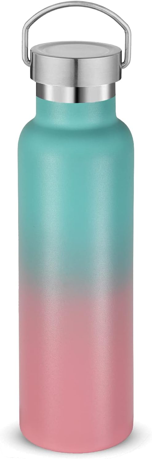 Neihepal Gradient Stainless Steel Water Bottles, 20 Ounce Vacuum Insulated by Neihepal