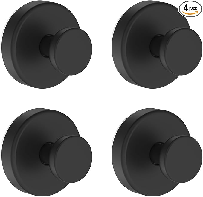 Suction Cup Hooks for Shower, Removable Towel Hooks for Bathroom Window Glass by Bntuk