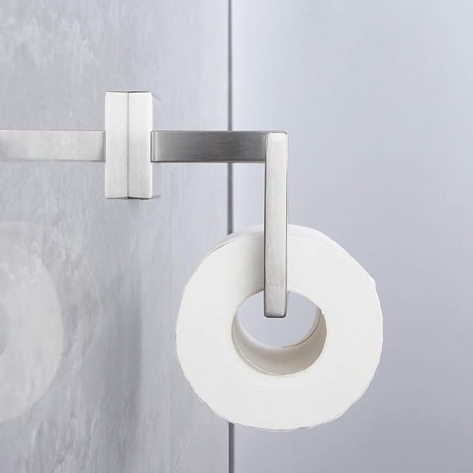 SUS304 Stainless Steel Bathroom Toilet Paper Holder Kitchen Washroom Tissue - Image 8