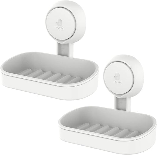 LEVERLOC Soap Holder Suction Cup by LEVERLOC