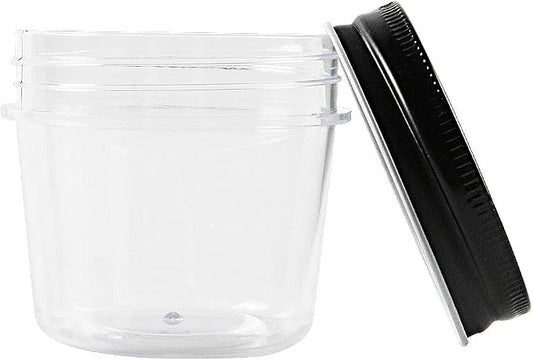Novelinks 4 oz Clear Plastic Jars - Image 2