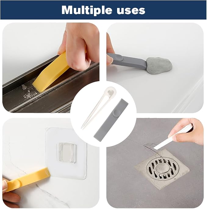 Window Cleaning Brush, 3-in-1 2025 New Magic Window Groove Cleaning Brush Set - Image 4