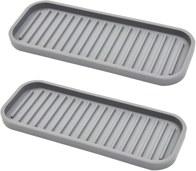 Mofason Silicone Soap Tray, Bathroom Kitchen Finishing Tray, Kitchen Sink by Mofason