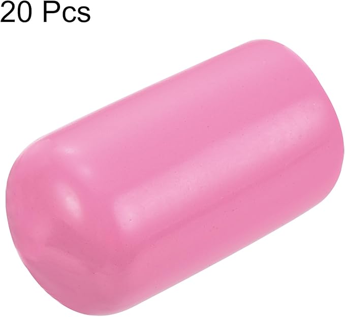 uxcell 20pcs Rubber End Caps 11mm ID Vinyl PVC Round Tube Bolt Cap Cover Screw - Image 2